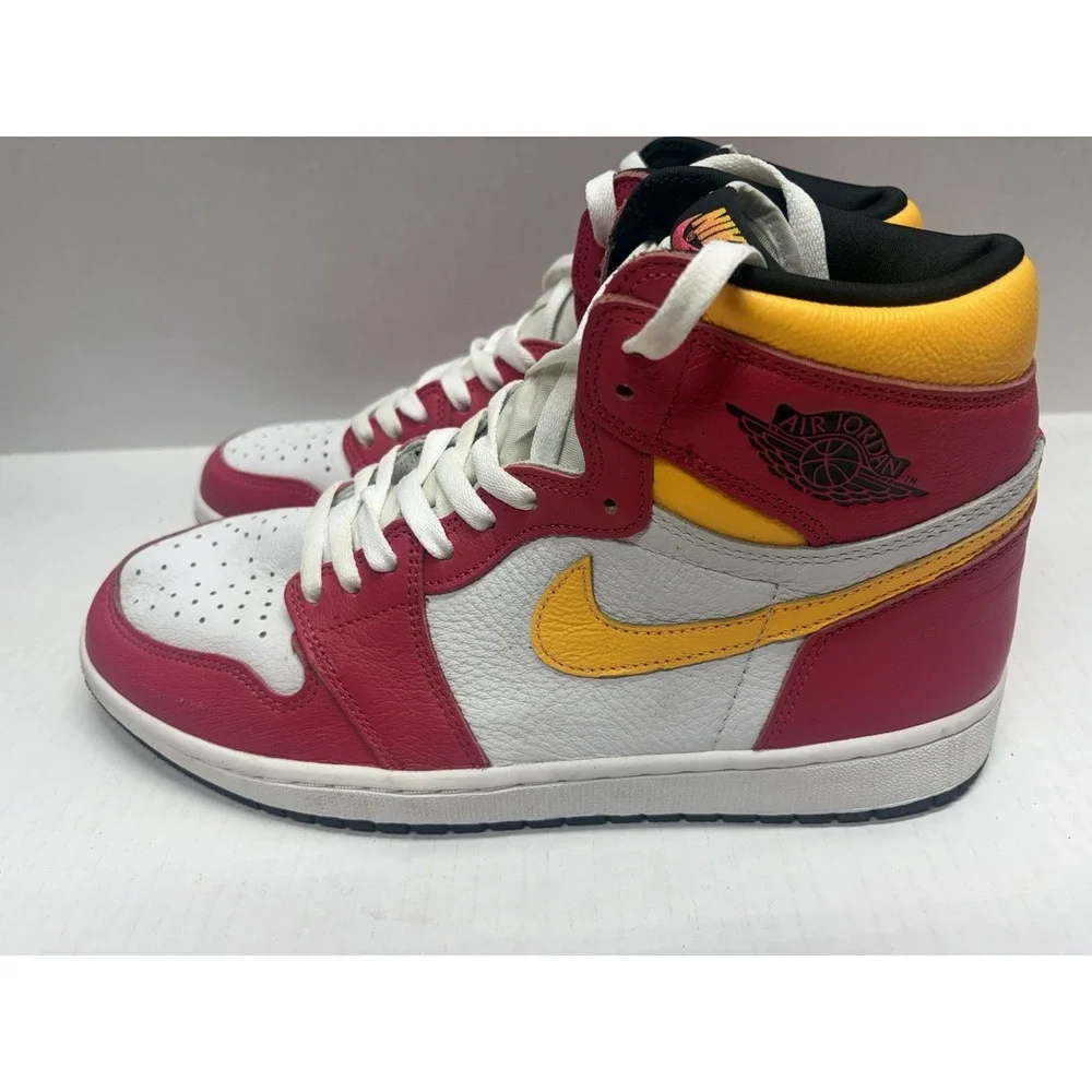 Jordan 1 Retro High OG Light Fusion Red 2021 - Men's Size 11 Great Condition